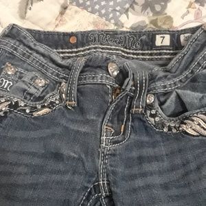 Girls size 7 super cute jeans